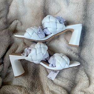 NWT Express Double Braided Sandals